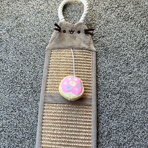 Pusheen Cat Doorknob Scratching Board